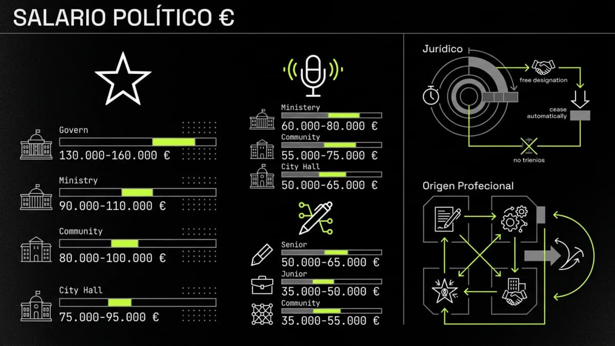 Infografía resumen del artículo: ¿Cuánto cobra un asesor de comunicación político?