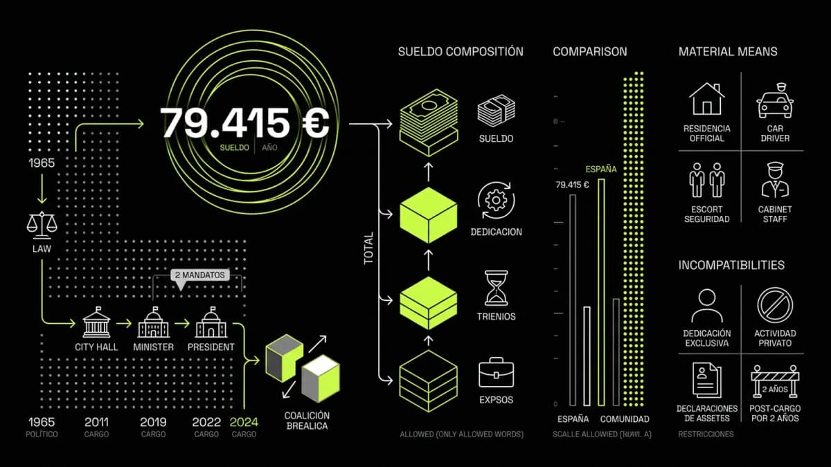 Infografía resumen del artículo: ¿Cuánto cobra Alfonso Fernández Mañueco?