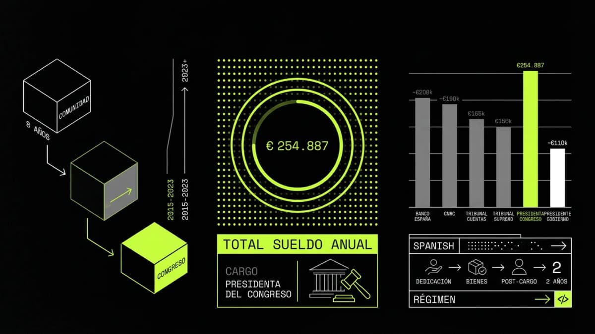 Infografía resumen del artículo: ¿Cuánto cobra Francina Armengol?