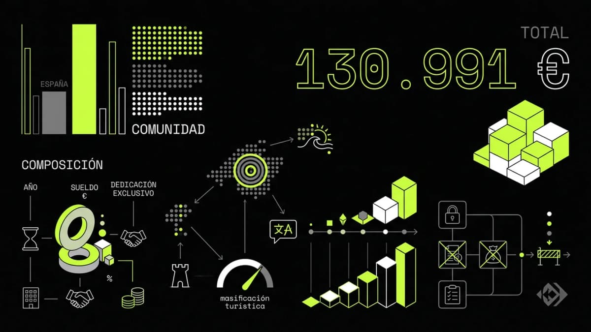 Infografía resumen del artículo: ¿Cuánto cobra Marga Prohens?