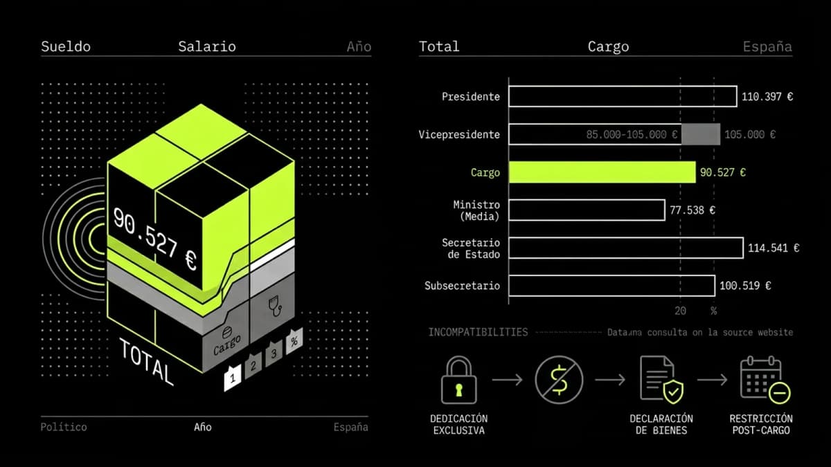 Infografía resumen del artículo: ¿Cuánto cobra Mónica García?