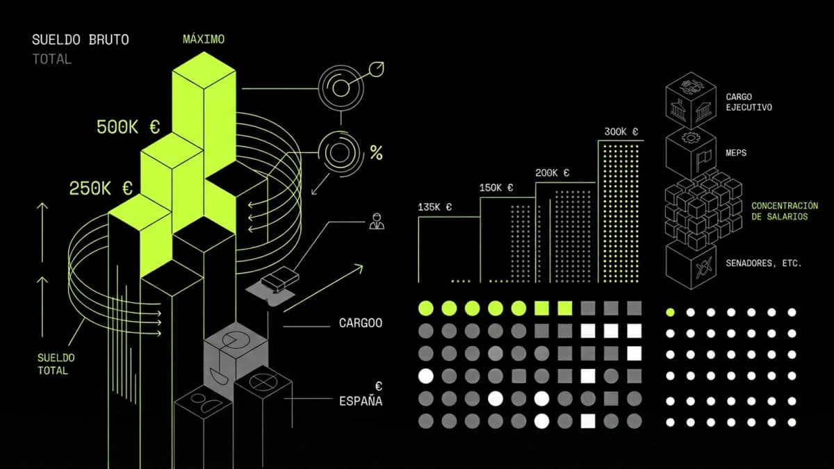 Infografía resumen del artículo: Los 30 políticos del PSOE mejor pagados de España